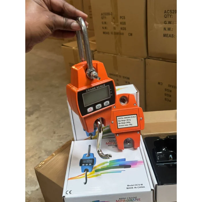 300Kgs Mini Crane OCS-M Digital Hanging Scale - Image 8