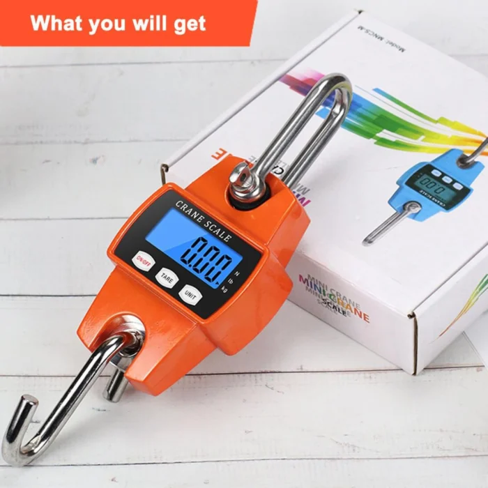 300Kgs Mini Crane OCS-M Digital Hanging Scale - Image 6