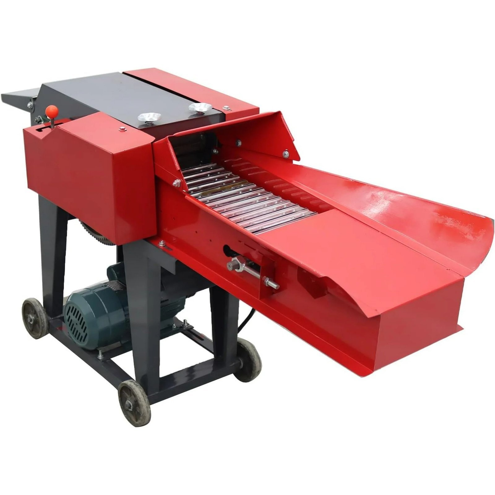 Chaff Cutter | Integrated Machine Hay Crusher with Conveyor Belt 220V